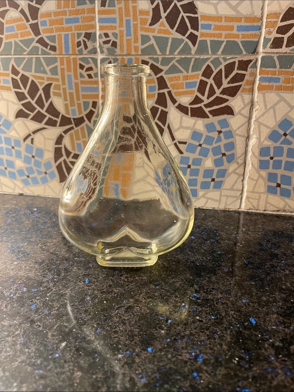 2 Upside Down Heart Shaped Vases